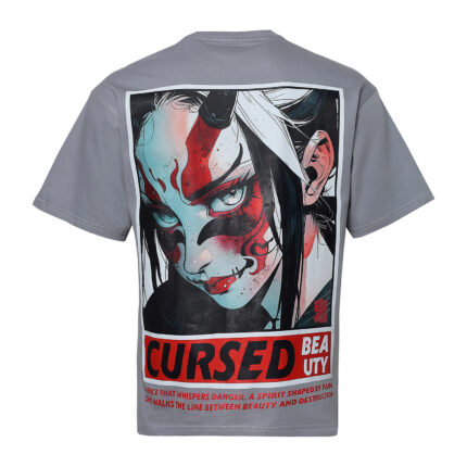 Cursed Beauty – Oversized Drop Shoulder Tee (Unisex)
